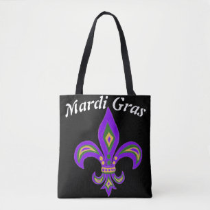 Mardi gras Fleur de Lis Draagtas