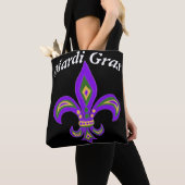 Mardi gras Fleur de Lis Draagtas (Dichtbij)