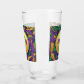 Mardi Gras Fleur de lis Glas (Links)