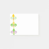 Mardi Gras Fleur de Lis Post-it® Notes (Voorkant)