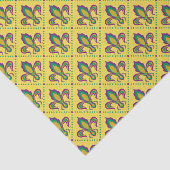 Mardi Gras Fleur De Lis Tissuepapier (Detail)