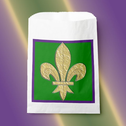 Mardi Gras Fleur-de-Lys Favorise Les Sacs