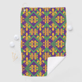 Mardi gras fleur di Lis Golfhanddoek (Insitu)