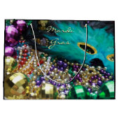 Mardi Gras Fleur Masque Fête Favoriser Sacs Cadeau (Dos)