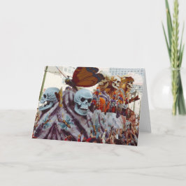 Mardi Gras Float Kaart