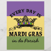 Mardi Gras Flyer (Voorkant)