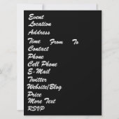 Mardi Gras & Football 6,5 x 8,75-inch Uitzicht Ver Kaart (Achterkant)