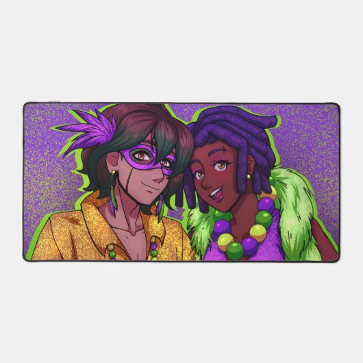 Mardi Gras Friends (Recto)
