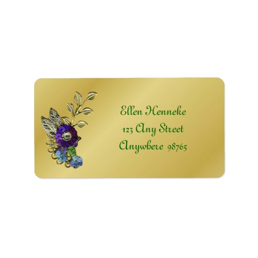 Mardi Gras Frolic Etiket (Voorkant)