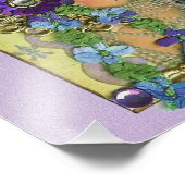 Mardi Gras Frolic foto Afdruk (Hoek)