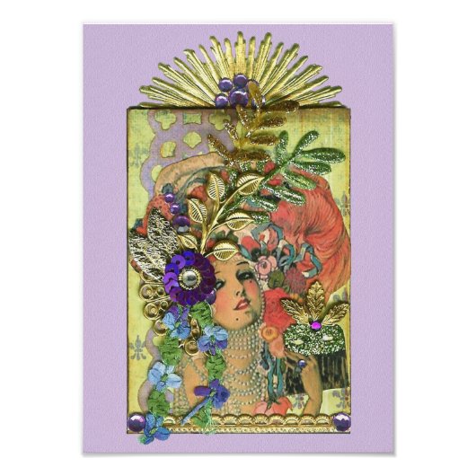 Mardi Gras Frolic foto Afdruk (Voorkant)