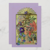 Mardi Gras Frolic Invitation (Voorkant / Achterkant)