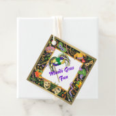 Mardi Gras Fun Bedankjes Labels (In situ)