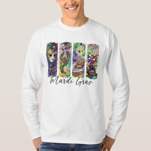 Mardi Gras Fun T-shirt (Voorkant)