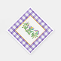 Mardi Gras Gator Party Paper
