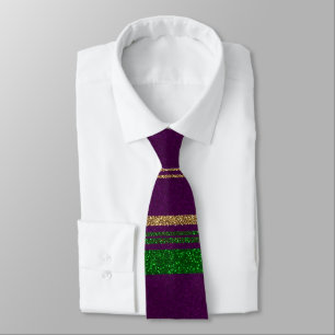 Mardi Gras gestreept Stropdas