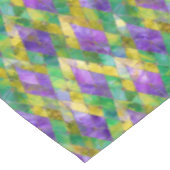 Mardi Gras Glas in lood Harlequin Print Tafelkleed (Gekanteld)