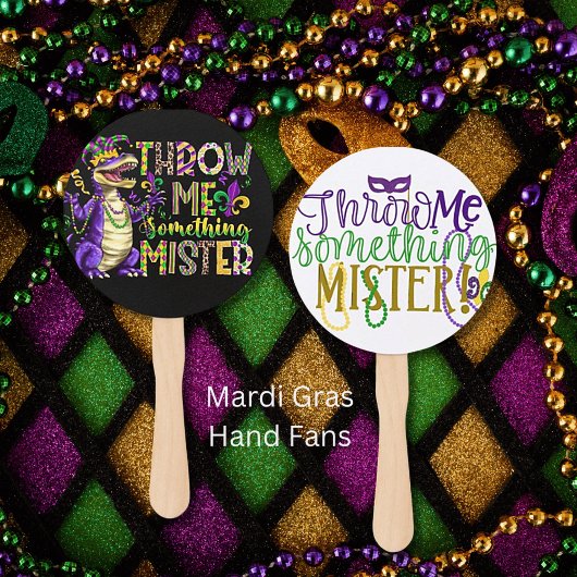 Mardi Gras Gooi Me Wat, Mijnheer Waai/Sign Handwaaier