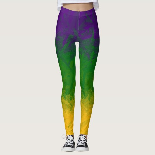 Mardi Gras Gradient Leggings (Voorkant)