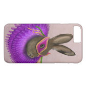 Mardi Gras Haas 4 Case-Mate iPhone Case (Achterkant (Horizontaal))