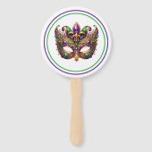 Mardi Gras Handwaaier (Voorkant)