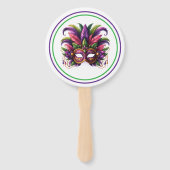 Mardi Gras Handwaaier (Voorkant)