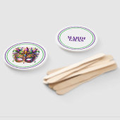 Mardi Gras Handwaaier (Niet-gemonteerd)