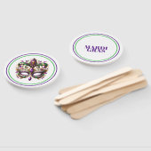 Mardi Gras Handwaaier (Niet-gemonteerd)