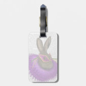 Mardi Gras Hare 2 Bagagelabel (Achterkant verticaal)