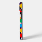 MARDI GRAS HARLEQUIN PATTERN kleurrijke Rhombi Case-Mate iPhone Case (Achterkant / Links)