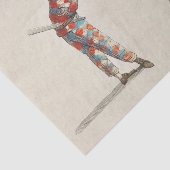 Mardi Gras  Harlequins Tissuepapier (Detail)