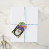 Mardi Gras Havanese Cadeaulabel (Met Touw)