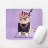 Mardi Gras, hier kom ik. Muismat (Met muis)