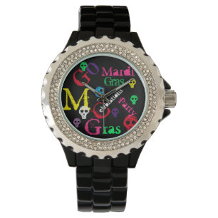 Mardi GRAS Horloge