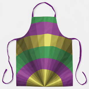 Mardi Gras Illusion All-Over Print Schort
