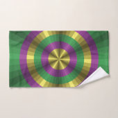 Mardi Gras Illusion Bathroom Towel set Bad Handdoek (Handdoek)