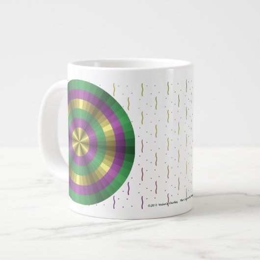 Mardi Gras Illusion Spécialité Mug (Devant gauche)