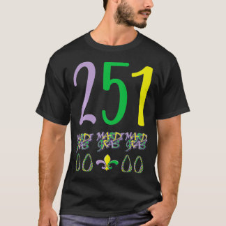 Mardi Gras in Mobile Alabama T-shirt