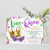 Mardi Gras Invitation de la révélation de genre (Debout devant)