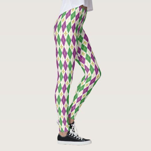 Mardi Gras Jacquard Leggings (Droite)