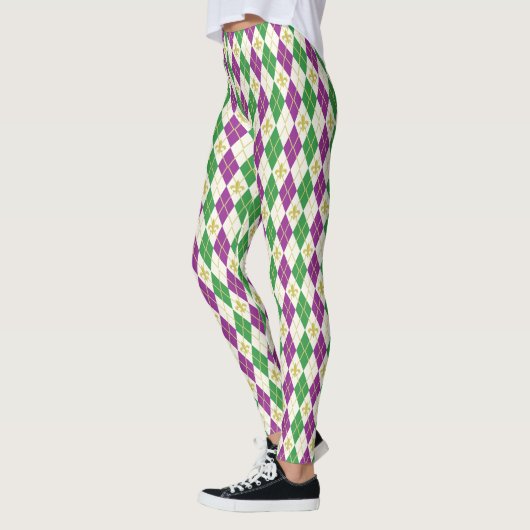 Mardi Gras Jacquard Leggings (Gauche)