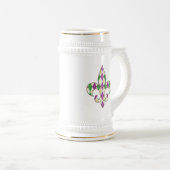 Mardi Gras Jacquard Mug (Devant droit)