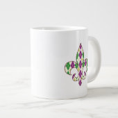 Mardi Gras Jacquard Spécialité Mug (Devant droit)