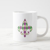 Mardi Gras Jacquard Spécialité Mug (Droite)