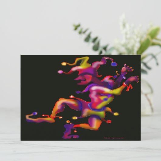 Mardi Gras Jester (Staand voorkant)