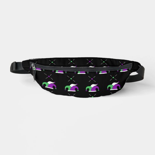 Mardi Gras Jester Casquette Fanny Pack (Recto)