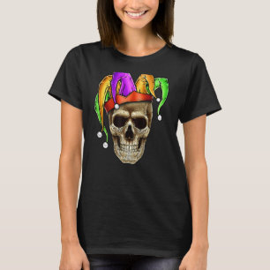 Mardi Gras Jester Joker Carnival Louisiana C T-shirt