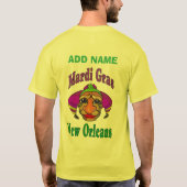 Mardi Gras Jester T-shirt (Achterkant)