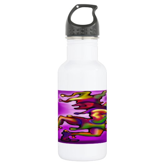 Mardi Gras Jester Waterfles (Voorkant)
