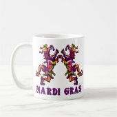 Mardi Gras Jesters Koffiemok (Links)